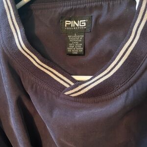 Ping black windbreaker size L